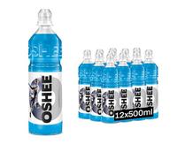 Oshee Isotonic Multifruit Flavour Drink 500ml (Pack of 12), Isotonic Beverage Designed to Help Replenish Fluids and Maintain Hydration