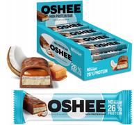 OSHEE protein bar with coconut and caramel flavor carton 48g x 12 pcs
