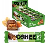 OSHEE protein bar with nut and caramel flavor caramel 49g x 12 pcs