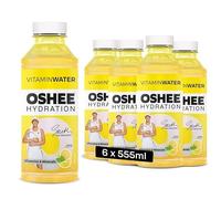 Oshee Vitamin Water Hydration with Lemon Flavour 555ml (Pack of 6), Vitamin-Enriched Still Drink for Hydration and Balanced Lifestyle