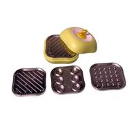 Oshhni 1/12 Mini Dollhouse Egg Cooker Model Accessory Tiny Realistic Classic Multifunctional Ornament Furniture Playset Hobbyists, Green