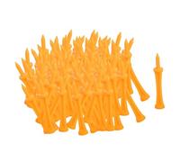 Oshhni 100 Pieces Golf Club Accessories, Professional Gift, Reusable Golf Ball Holder for Men And Women, Ideal for Beginners, orange