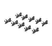 Oshhni 10pcs Clip Clamp for Speech Lecture Interview Parts, Dia. 8.5mm, as described