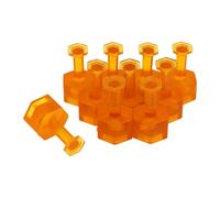 Oshhni 10Pcs Dents Removal Puller Tabs Remover Tabs SUV Auto Washing Machine Equipment Vehicles Hail Damage Removal Tool, Small