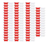 Oshhni 120 Pieces RC Car Race Track Barrier Field Fence Roadblocks for Model Cars