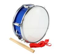 Oshhni 13inch Snare Drum Percussion Instrument, with Shoulder Strap Professional Double Tone Drum Music Drums for Teens Boys Girls, Blue