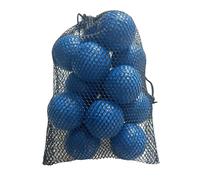 Oshhni 15x Practice Golf Balls Accessory with Drawstring Bag Lightweight for 1.65 Inch Equipment, Blue