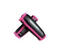 Oshhni 2 Grip Dumbbells, Walking Weight Set, Portable Gift Sandbag, Soft Running Dumbbells with Wrist Strap for Sports, Black Pink
