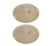 oshhni 2 Pieces 10 "Alloy Drum Hat Cymbals for Drums Percussion Instrument