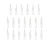 Oshhni 20 Pcs White Refillable Nasal Spray Bottle for Oils Liquids 10ml/15ml/30ml, 15ml