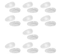 Oshhni 20Pcs Eyeglass Nose Pads Silicone Cushions Replacement Kit Glasses Parts Nose Pieces, Hard