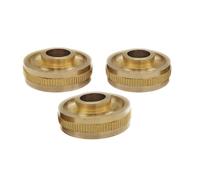 Oshhni 3 Replacement Valve for Tuba, Practical And Professional Piston, Sturdy Made of Gold-colored Metal, High Quality, Top Caps