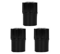 Oshhni 3Pcs Alto Saxophone End Plug Replacement,Lightweight,Sturdy,Instrument Accessories Sax Accessories Saxophone End Cap Key Plug