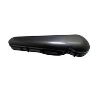 Oshhni 4/4 Violin Case Hard Shell Violin Carrying Bag Portable Storage Container Waterproof Carbon Fiber Violin Box for Travel, C