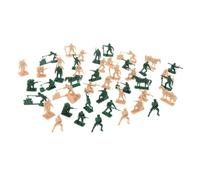 Oshhni 44x 1/35 Scale Models Art Diorama Layout Miniature Figurines for Sand Table Modeling Enthusiast