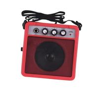 Oshhni 5W Portable Guitar Amplifier for Practice And Performance, red