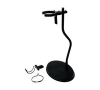 Oshhni Anime Figure Display Stand, Adjustable, Stable And Portable Base with Flexible Arms And Clamps for Figures From 15 to 30 Cm, oval