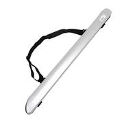 Oshhni Arch Transporter Case Box Music Lover Gift Scratches with Shoulder Strap Archer Box for Stage Exercise Performance Performance, argent