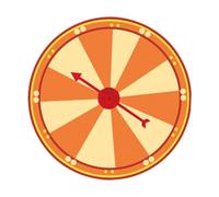Oshhni Attached Turntable, for Hanging, Wheels for Educational Activities in Games of Chance, Style B