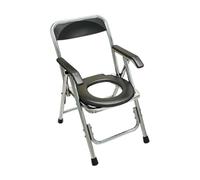 Oshhni Bedside Commode Chair Portable Toilet Potty Chair Shower for Seniors Disabled