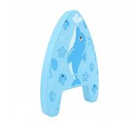 Oshhni Board EVA Kickboard Aquatic Float Swimming Accessory Buoyant Equipment for Stroke Focusing Leg Movement Suitable for Children Exercise Splashing Activities, Light Blue