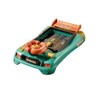 Oshhni Car Steering Wheel, Educational Toy, Musical, Driving Simulator for Children, Birthday Gift, green Race version
