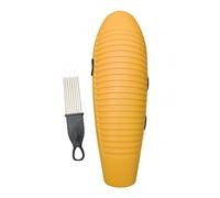 Oshhni Children's Guiro Instrument, Early Educational Toy, Latin Percussion Musical Training Tool for Kindergarten Classroom, Yellow