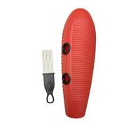 Oshhni Children's Guiro Instrument, Early Educational Toy, Latin Percussion Musical Training Tool for Kindergarten Classroom, Red