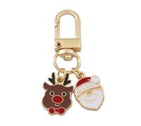 Oshhni Christmas Keychain Pendant Figure Bag Pendant Decor for Women Men Adults Kids