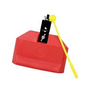 Oshhni Cow Bell and Rhythm Blocks for Easy Installation in Latin Percussion Instruments, Red