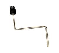 Oshhni Cymbal Arm, Heavy Duty Stainless Steel Percussion Instrument Accessories Holder Z Shape for Drum Rack, Percussion Accessories