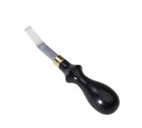 Oshhni Detail Rougher Polish File,Leathercraft Surface Tool,Leather Roughing Tool for Beginners, 10mm