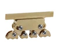 Oshhni DIY Brass Guitar Fret Installation Tool, Guitar Repair Accessories, Heavy Duty, Fits 6" Necks