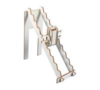 Oshhni DIY Stairs, Science Toys, Science Experiments, Educational Toys, Wooden Teaching Materials, Puzzles for Girls