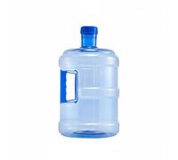 Oshhni Drinking Bucket Water Jug Storage Container Dispenser Bottle PET Material Leak-Resistant Portable Thickened Wall Suitable for home dorm room camping, 7.5L, Extra Thick Pet 100G
