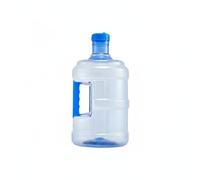Oshhni Drinking Bucket Water Jug Storage Container Dispenser Bottle PET Material Leak-Resistant Portable Thickened Wall Suitable for home dorm room camping, 5L, Thick Pet