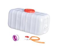 Oshhni Drinking Water Storage Containers, Emergency Food Water Tank for Fishing, Picnics, Gardening, And Backpacking, White, 220 catties