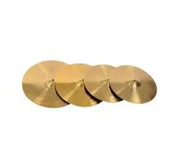 Oshhni Drum Cymbal, Musical Instrument Accessory, Beginner Drummers, Hi-hat Cymbals, Practice Cymbals for Stage, 14inch 16inch 18inch