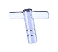 Oshhni Drum Key Percussion Hardware Tool Drill, Easy to Use for Drummers, Musical Instrument Parts, Tuning Wrench, T shape no hole