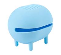 Oshhni Dustproof Makeup Sponge Holder, Silicone Hollow Design Applicators for Stand Organizer Makeup Blender, Blue, 7.5cmx6.3cm