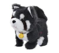 Oshhni Electric Walking Dog As An Interactive Electronic Pet with 12 Songs: A Cute Musical Toy for Role-playing Games, Gray