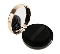 Oshhni Empty Portable Makeup Powder Cream Container Air Mattress Foam Case with Powder Foundation Puff BB, as Picture Show, A