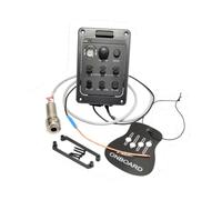 Oshhni EQ Equalizer Pickup System,Replacement Parts,Musical Instrument,Acoustic Guitar Piezo Pickup,Preamp Tuner System for 301