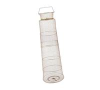 Oshhni Fishing Basket, Fishing Net, Cage, Practical And Portable Professional Net for Catching Eels, Minnows, Crayfish And Others, Length 1.3m Dia 40cm