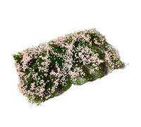 Oshhni Flower Cluster Grass Tuft DIY,Flower Vegetation Group for Layout Railroad Scenery,Sand,Architecture Building Model, pink