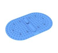 Oshhni Foot Massage Pad Standing Desk Stand up Mat Pressure Point Massage Pad Walking Toe Plate Mat for Kitchen, Blue