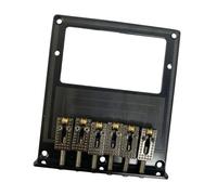 Oshhni Guitar Bridge Tailpiece Hardtail Bridge Bridge Set Electric Guitar Bridge Guitar Bridge, strips