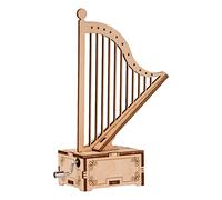 Oshhni Harp Shape Box Brain Teaser for Age 14+ Ornaments