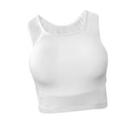 Oshhni Karate Chest Protector for Women Chest Guards Supplies Protective Vest Boxing Protection for Football Taekwondo Kick Boxing, M