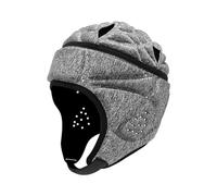 Oshhni Kids Rugby Helmet Junior Rugby Headguard Anti-Collision Cap with Chin Strap Adjustable Rugby Headgear Soccer Scrum Cap Rugby Protective Cap for Teens Child Kids Youth Football Soccer, D